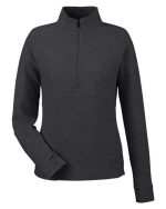 North End NE725W - Women's Spirit Textured Quarter-Zip Pullover - Image 2