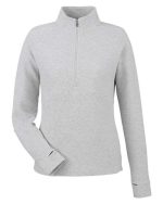 North End NE725W - Women's Spirit Textured Quarter-Zip Pullover - Image 4