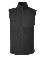 North End NE714 - Men's Aura Sweater Fleece Vest - Image 2