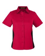 Harriton M586W - Women's Flash IL Colorblock Shirt - Image 6