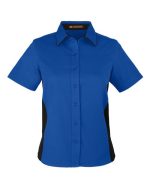 Harriton M586W - Women's Flash IL Colorblock Shirt - Image 7
