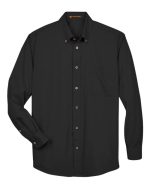 Harriton M500T - Men's Tall Easy Blend™ Twill Dress Shirt - Image 2