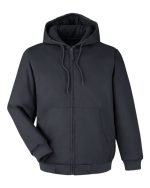 Harriton M722 - Unisex ClimaBloc® Heavyweight Hooded Full-Zip Jacket - Image 3