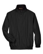 Harriton M740 - Unisex Fleece Lined Nylon Jacket - Image 2