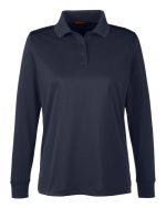 Harriton M348LW - Women's Advantage Snag Protection Plus IL Long Sleeve Polo - Image 4
