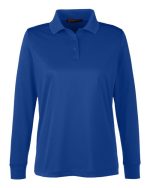 Harriton M348LW - Women's Advantage Snag Protection Plus IL Long Sleeve Polo - Image 6