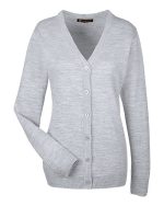 Harriton M425W - Women's Pilbloc V-Neck Button Cardigan Sweater - Image 4
