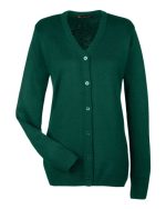 Harriton M425W - Women's Pilbloc V-Neck Button Cardigan Sweater - Image 5