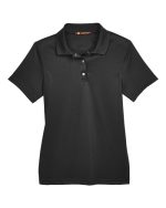 Harriton M345W - Women's Advantage Snag Protection Plus IL Snap Placket Polo - Image 2