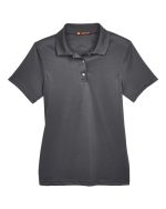 Harriton M345W - Women's Advantage Snag Protection Plus IL Snap Placket Polo - Image 3