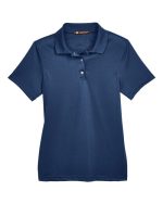 Harriton M345W - Women's Advantage Snag Protection Plus IL Snap Placket Polo - Image 4