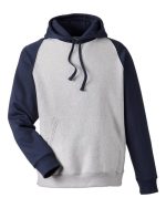 Team 365 TT96CB - Unisex Zone HydroSport™ Heavyweight Colorblock Hooded Sweatshirt - Image 2