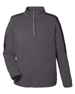 CORE365 CE404 - Men's Market Snag Protect Mesh Colorblock Quarter-Zip Pullover - Image 3