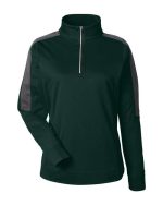CORE365 CE404W - Women's Market Snag Protect Mesh Colorblock Quarter-Zip Pullover - Image 7