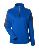 CORE365 CE404W - Women's Market Snag Protect Mesh Colorblock Quarter-Zip Pullover - Image 8