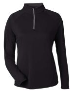 CORE365 CE418W - Women's Origin Performance Pique Quarter-Zip Pullover - Image 2
