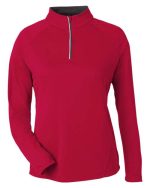 CORE365 CE418W - Women's Origin Performance Pique Quarter-Zip Pullover - Image 5