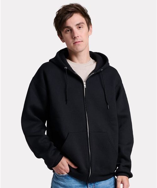 JERZEES Z12MR - Unisex Rugged Full-Zip Hooded Sweatshirt