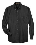Harriton M550T - Men's Tall Denim Shirt - Image 4