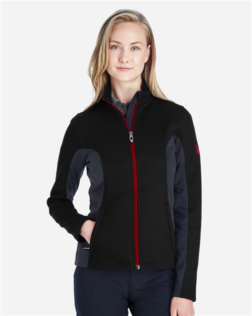 12719_fm Spyder 187335 - Women's Constant Full-Zip Sweater Fleece Jacket - Image 1