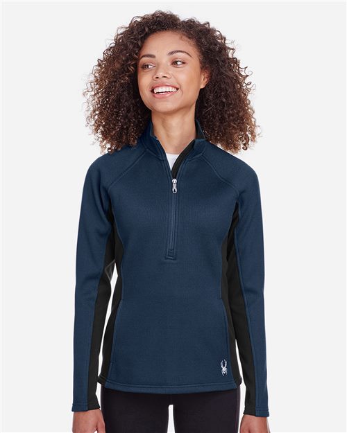 12726_fm Spyder S16562 - Women's Constant Half-Zip Pullover Sweater - Image 1
