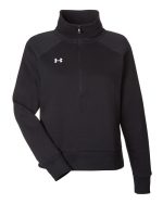 Under Armour 1379492 - Women's Rival Fleece Quarter-Zip Pullover - Image 2