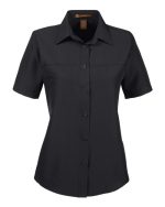Harriton M580W - Women's Key West Short Sleeve Performance Staff Shirt - Image 2