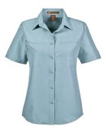 Harriton M580W - Women's Key West Short Sleeve Performance Staff Shirt - Image 3