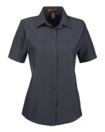 Harriton M580W - Women's Key West Short Sleeve Performance Staff Shirt - Image 4