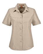 Harriton M580W - Women's Key West Short Sleeve Performance Staff Shirt - Image 5