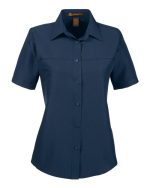 Harriton M580W - Women's Key West Short Sleeve Performance Staff Shirt - Image 6