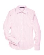 Devon & Jones D645W - Women's Crown Collection® Banker Stripe Woven Dress Shirt - Image 6