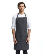 Artisan Collection by Reprime RP126 - Jeans Stitch Denim Bib Apron