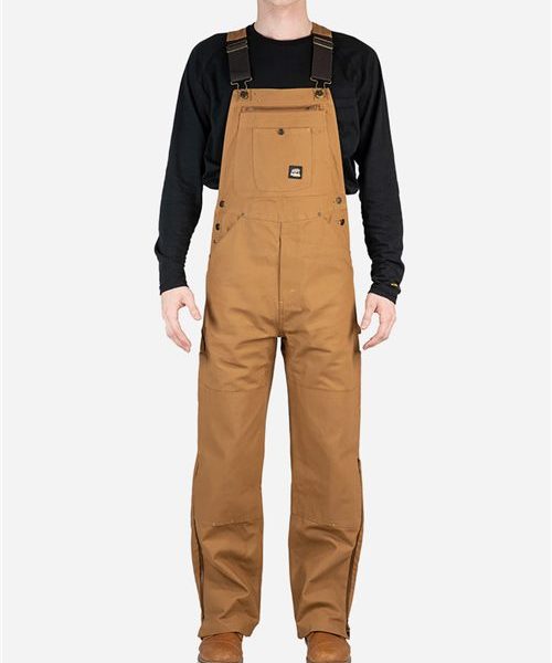Berne Apparel B1067 - Men's Slab Unlined Duck Bib Overall