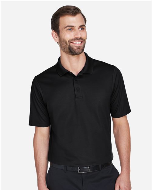 13207_fm Devon & Jones DG20 - Men's CrownLux Performance® Plaited Polo - Image 1