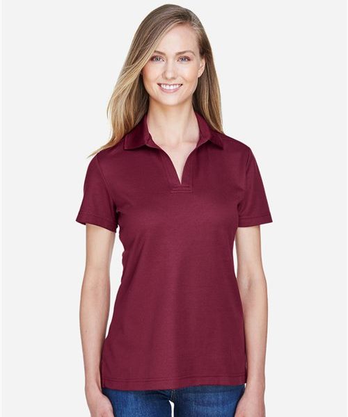 Devon & Jones DG20W - Women's CrownLux Performance® Plaited Polo
