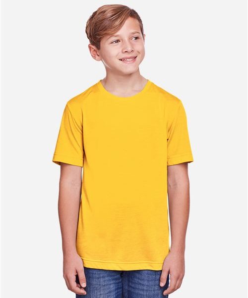 CORE365 CE111Y - Youth Fusion ChromaSoft™ Performance T-Shirt