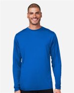 CORE365 CE10L - Unisex Capital Long Sleeve Performance T-Shirt