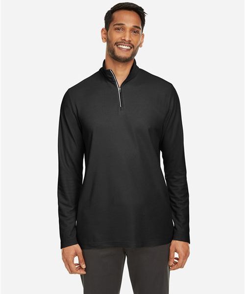 CORE365 CE405 - Men's Fusion ChromaSoft™ Pique Quarter-Zip Pullover