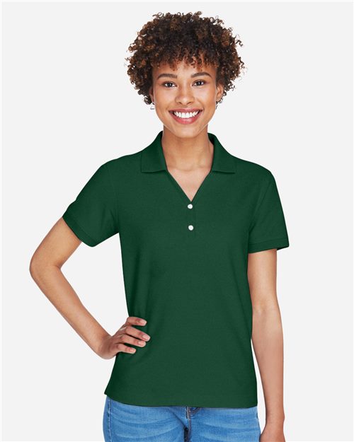 13224_fm Devon & Jones D100W - Women's Pima Piqué Polo - Image 1