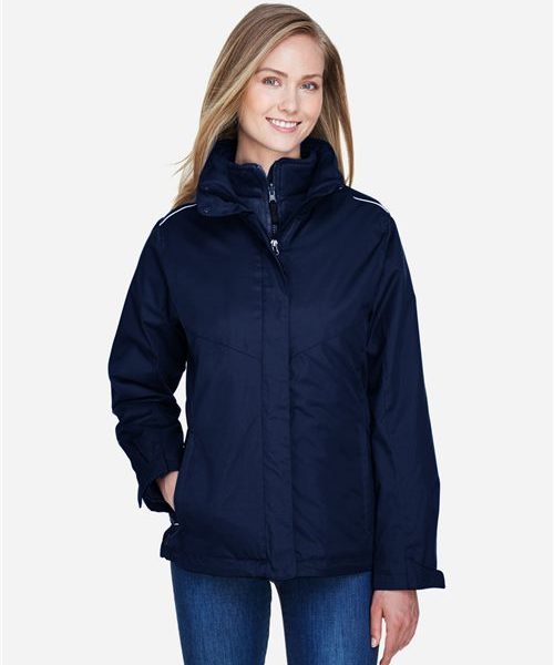 CORE365 78205 - Women's 3-in-1 Jacket with Fleece Liner