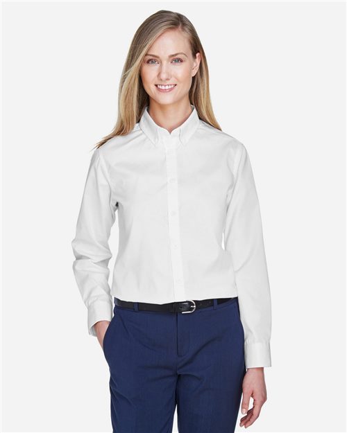 13268_fm CORE365 78193 - Women's Operate Twill Shirt - Image 1