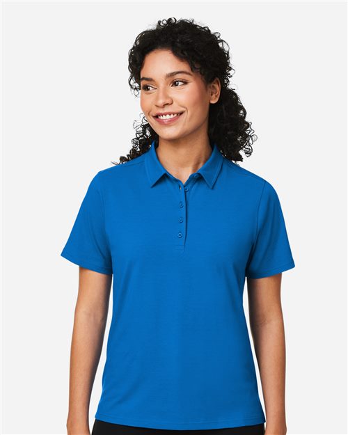 13270_fm Devon & Jones DG120W - Women's Raleigh Stretch Polo - Image 1