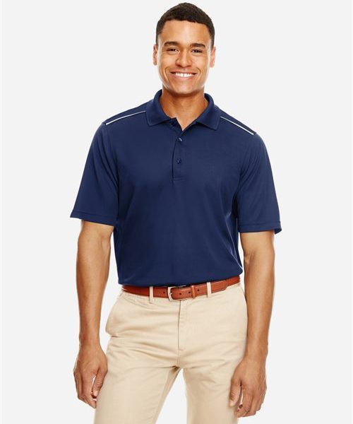 CORE365 88181R - Men's Radiant Performance Piqué Polo with Reflective Piping
