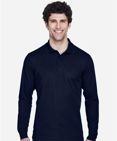 CORE365 88192T - Men's Tall Pinnacle Performance Long Sleeve Piqué Polo