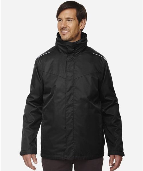 CORE365 88205T - Men's Tall Region 3-in-1 Jacket with Fleece Liner