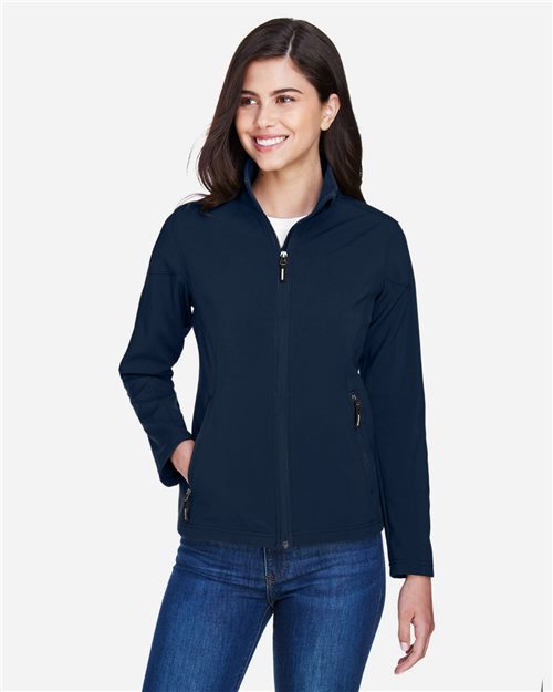 13294_fm CORE365 78184 - Women's Cruise Two-Layer Fleece Bonded Soft Shell Jacket - Image 1