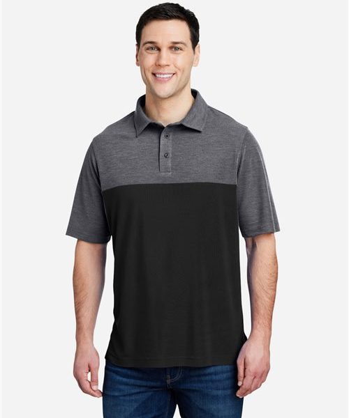 CORE365 CE112C - Men's Fusion ChromaSoft™ Colorblock Polo