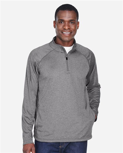 13310_fm Devon & Jones DG440 - Men's Stretch Tech-Shell® Compass Quarter-Zip Pullover - Image 1