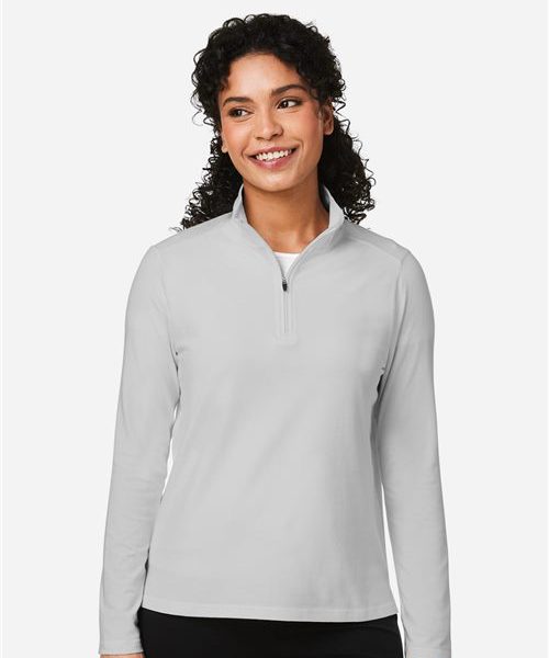Devon & Jones DG425W - Women's Raleigh Stretch Quarter-Zip Pullover